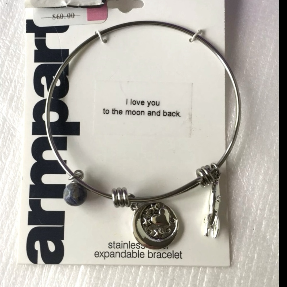 Ladies Jewelry Love You To Moon And Back Bracelet